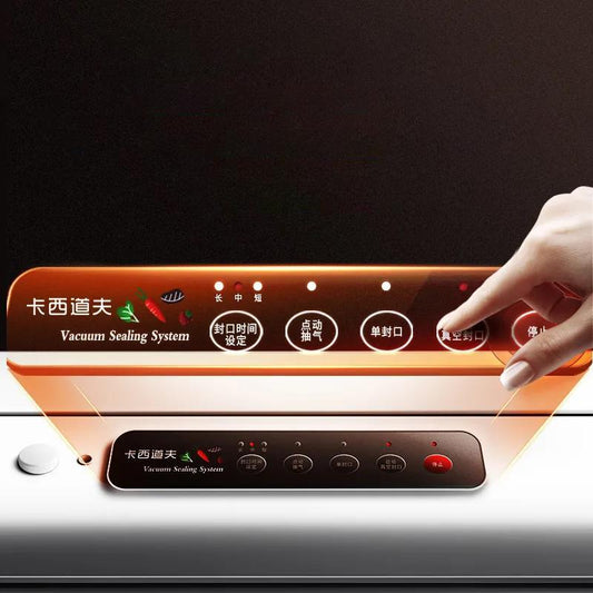 Best Food Vacuum Sealer Automatic Commercial Household Food Vacuum Sealer Packaging Machine Include External Exhaust Pipe and Bags