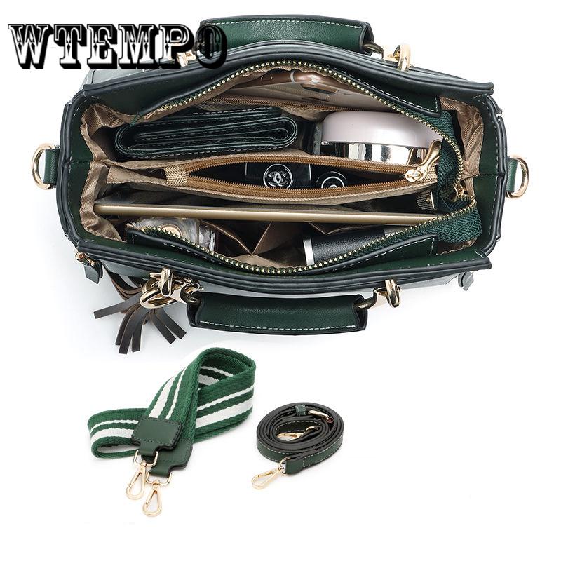 Charm Handbag Fashion Tote Bag Women Crossbody Bags Messenger Bag Leather Handbag