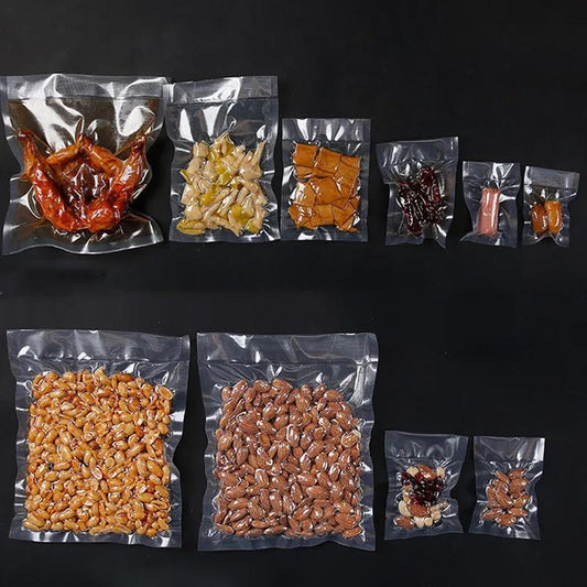 19Silk Fine Lines 100pcs Bags for Vacuum Packing Machine Packaging Food Storage Vacuum Bags for Vacuum Sealer Food