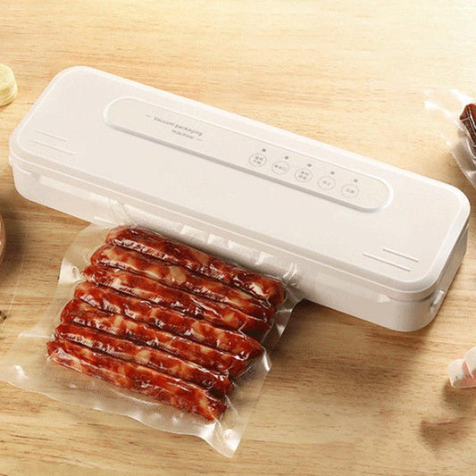 Best Food Vacuum Sealer Automatic Commercial Household Food Vacuum Sealer Packaging Machine Include 10Pcs Bags