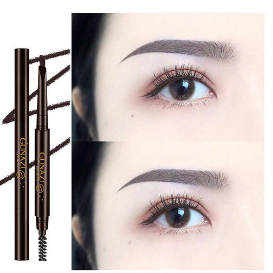 Eyeshadow eyebrow pencil mascara eyeliner set and sweat-resistant long-lasting eyebrow brown