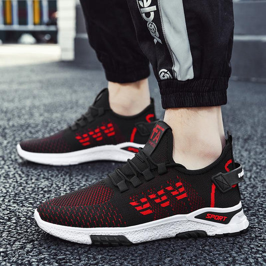 Men's Shoes Spring Summer Mesh Breathable Casual Shoes Sports Shoes Students Running Shoes Trendy Shoes