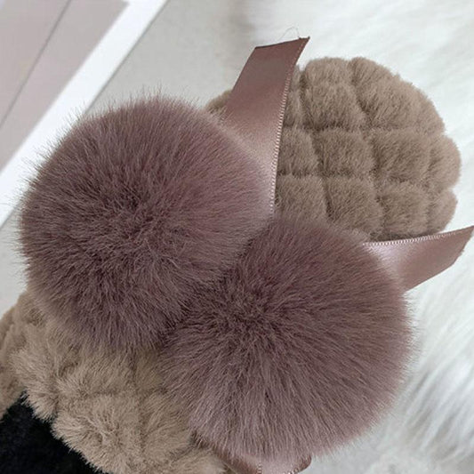 Winter Fashion All-match Wool Shoes Warm and Comfortable Non-slip Casual Flat Shoes