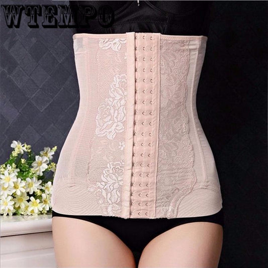 Body shaping plastic waist bodysuit female summer belly belt waist thin section breathable
