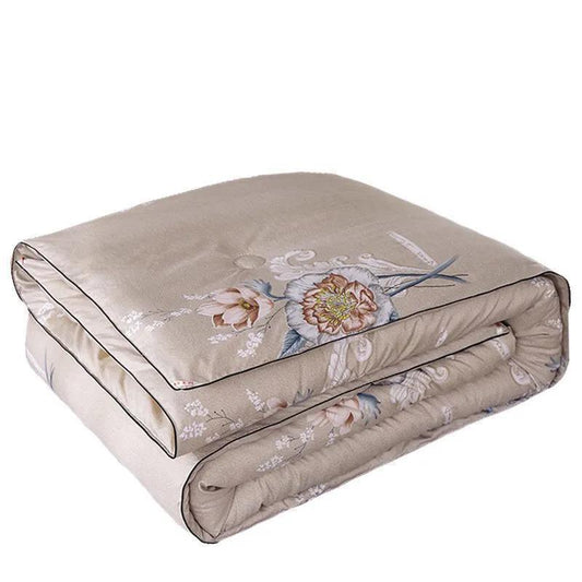 100% Mulberry Silk Quilt Xia Cotton Air-conditioning Quilt Single Double Summer Thin Quilt