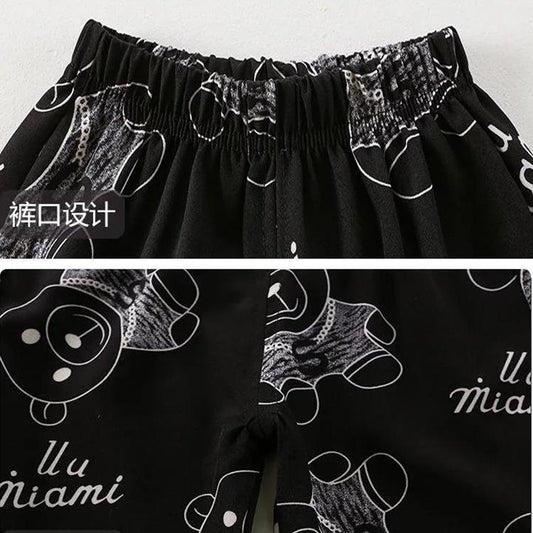 Children's Mosquito Pants Boys Summer Baby Trousers Thin Section Children's Pajamas Casual Baby Breathable Lantern Pants