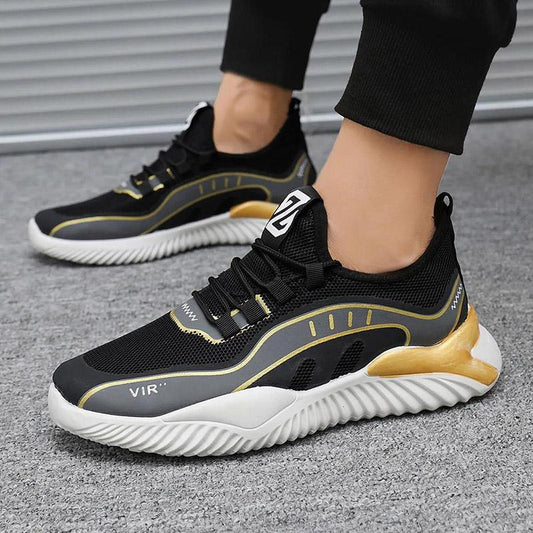 Casual Shoes Men's Soft Bottom Spring and Autumn Sports Shoes Non-slip Wear-resistant All-match Small White Shoes