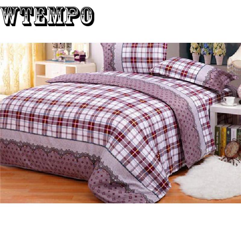 Bedding Set Comfortable Soft Cotton Printed Quilt Cover Four-piece Bedroom Home