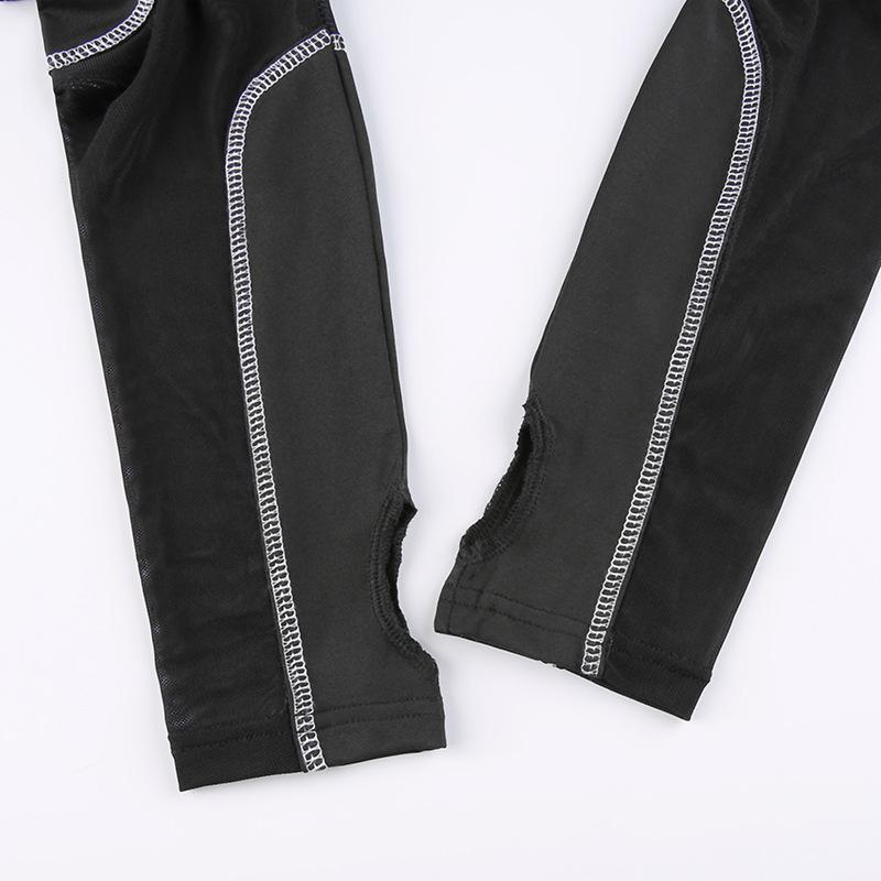 Goth Dark Techwear Grunge Black Buckle Patchwork T-shirts Women Punk Sexy Open Shoulder Skinny Cropped Tops Hip Hop Streetwear