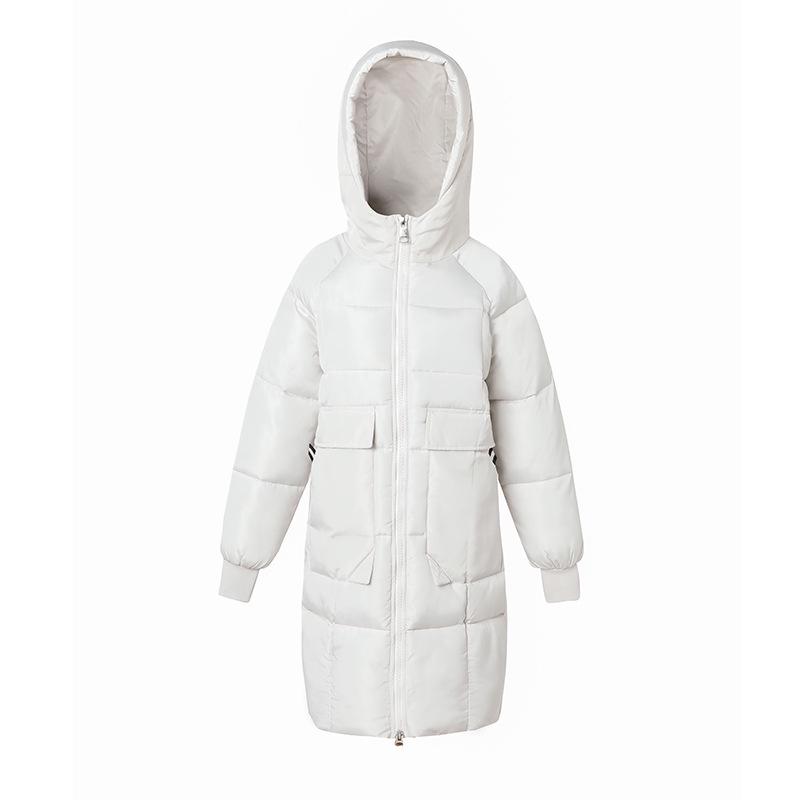 Large Size Women Autumn Winter Warm Long Cotton Coat Thicken Loose Casual Hooded Jacket Outwear