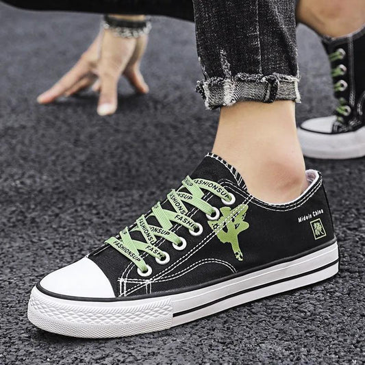 Versatile Men's Breathable Canvas Shoes Student Men's Canvas Casual Breathable Sports Shoes
