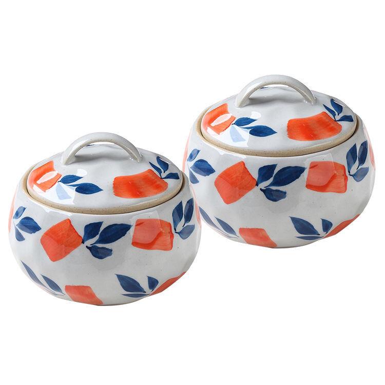 Household Ceramic Soup Pot with Lid, Stew Pot, Steamed Egg Pot, Soup Liner, Stew Pot, Bird’s Nest Small Stew Pot, Handmade Ceramic Pot