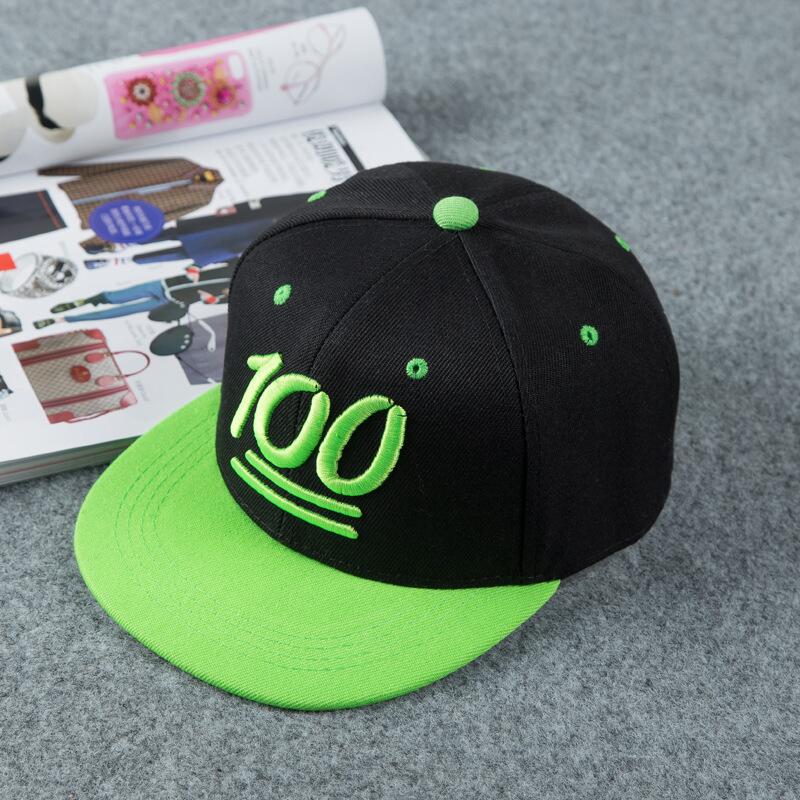 Summer Baby 3D Letter 100 cap boy Baseball Cap 3-15 Years Kids Baseball Cap Boy Girls
