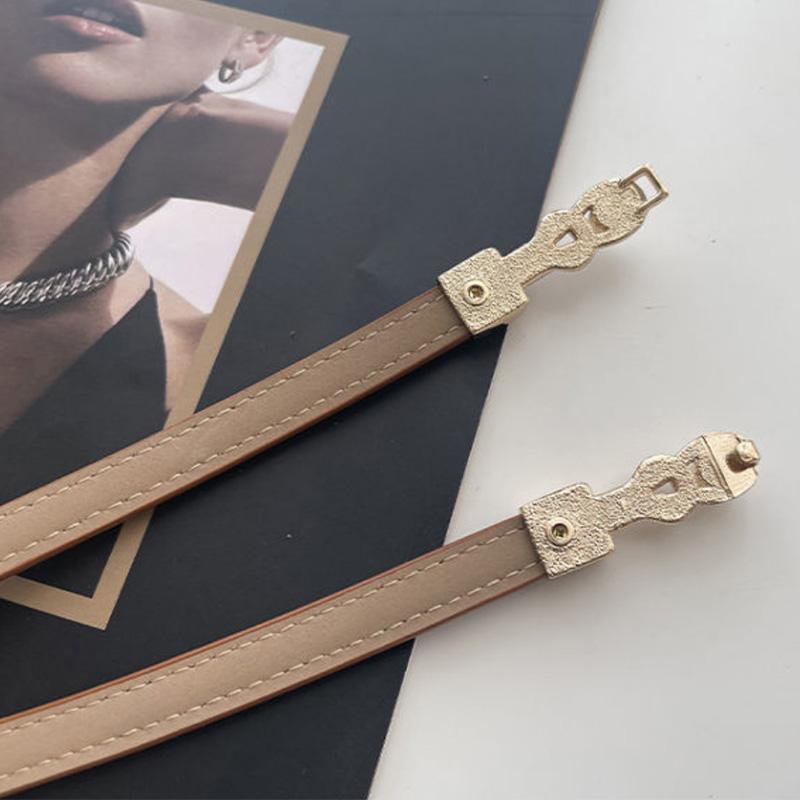 Belt Women's Fine Decoration with Skirt Waist Seal Waist All-match Pearl Shirt Suit Temperament Small Belt