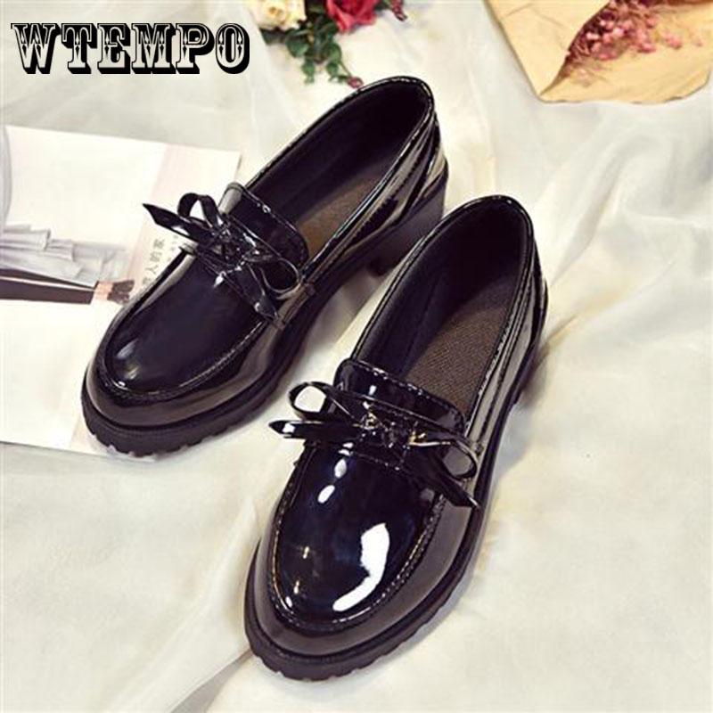 Genuine Leather Shoes Party Basic Lace-up Flat Shoes Women Roundtoe Tenis Feminino Plus Size
