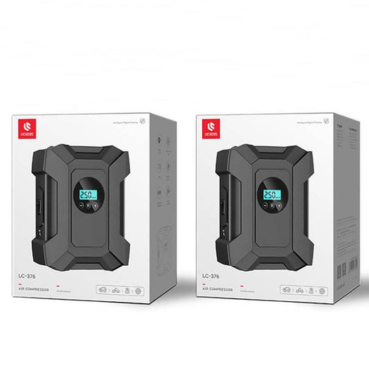 Car Air Pump High-power Car Portable Multi-function Car Air Pump Tire Universal Pump with Air Nozzle LED Light Data Display