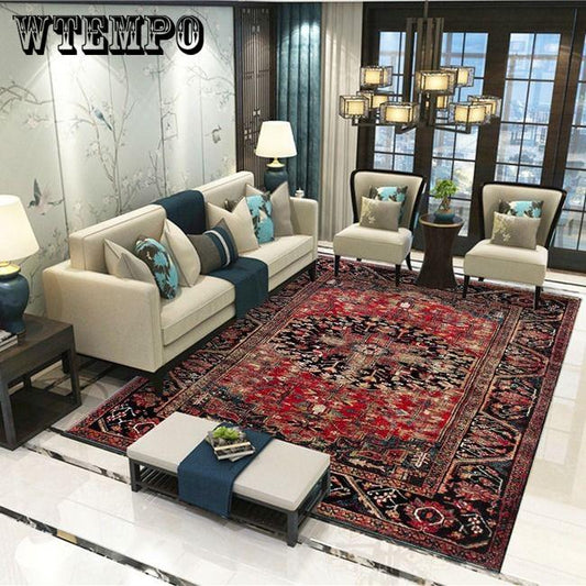 Carpet geometric Indian Rug plant Morocco Modern contemporary design Nordic Pastoral style