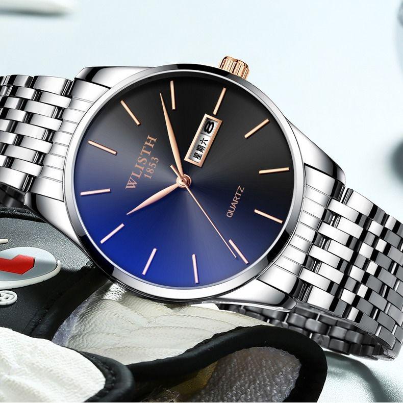 Mechanical Watch Men Automatic Stainless Steel Band Business Watches Clock Men Watches