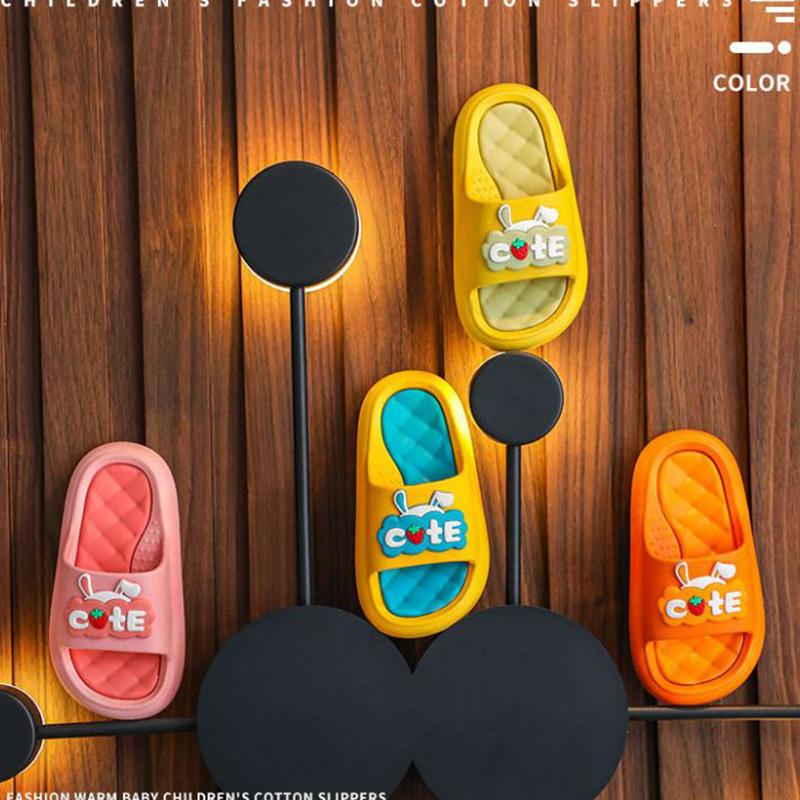 Children's Slippers Summer Girls Princess Shoes Cartoon Slippers Soft Soles Indoor Baby Bathroom Bath Sandals Slippers