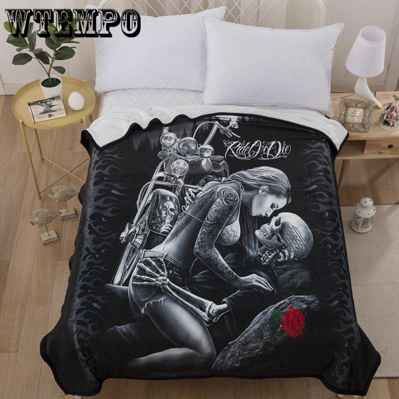 Blanket Children Blanket Cartoon Decoration Cashmere Warm Soft Blanket Family Fitted