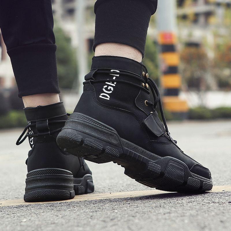 Boots Retro Tooling Shoes Fashion Men's Boots Tide Shoes Men's Shoes Men's Martin Men's British