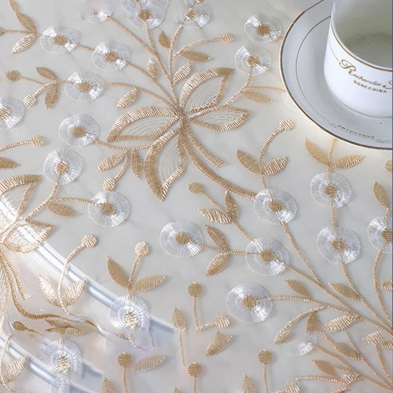 Two-piece Household Items Household Coffee Table Cover Kitchen Oven Oil Cover Cloth Hollow Lace Rice Cooker Cover Cloth Multi-purpose Cover Cloth