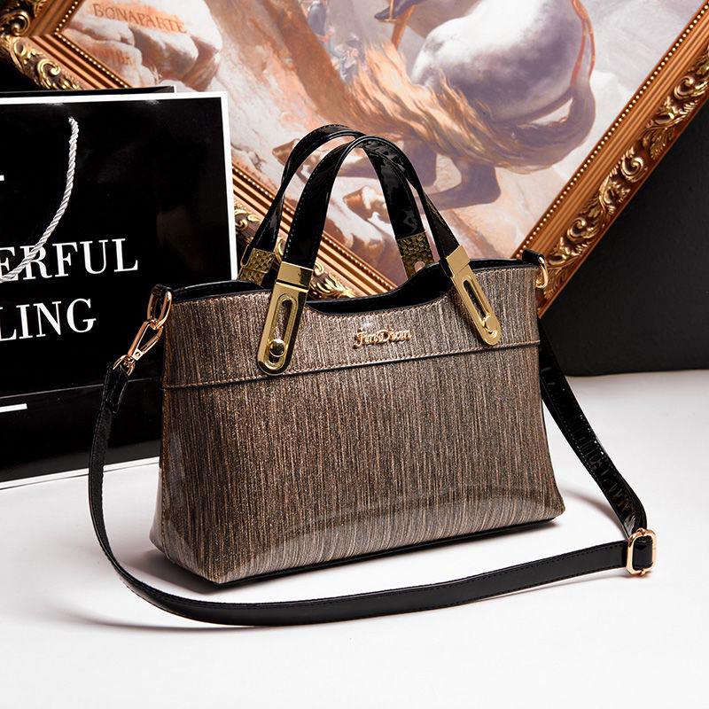 Bright Patent Leather Women Bags Ladies Luxury Handbags Casual Shoulder Messenger Bags Tote Bag