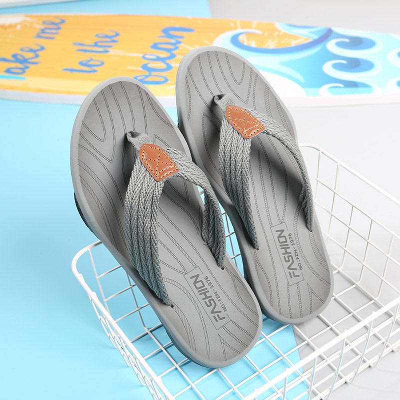 Neutral Soft Sole Is Not Easy To Slip People Word Drag Fashion Trend Men's Foot Slippers Casual Beach Shoes Women