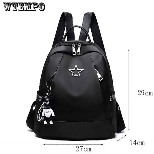 Small backpack women leather Shoulder Bag Summer Leisure mini backpacks female backpack bag