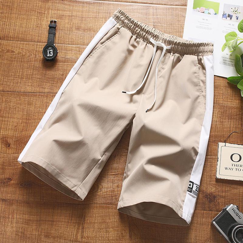 Summer Quick-drying Shorts Men's Trend Five-point Pants Men's Casual Pants Loose and Thin Beach Pants