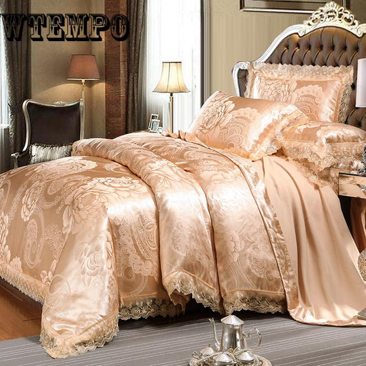 Printing Pillowcase Quilt Cover Bed Sheet Bedding Set