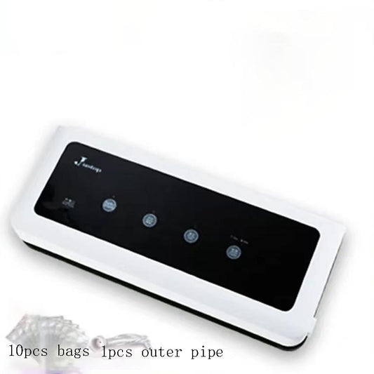 Best Food Vacuum Seale Automatic Commercial Household Food Vacuum Sealer Packaging Machine Include Bags