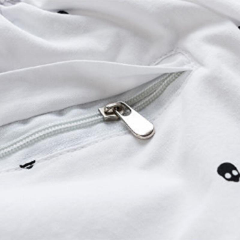 Trendy Summer Men's Shorts Cotton Three-point Beach Pants Loose Shorts Home Casual Pants Quick-drying Sports Shorts