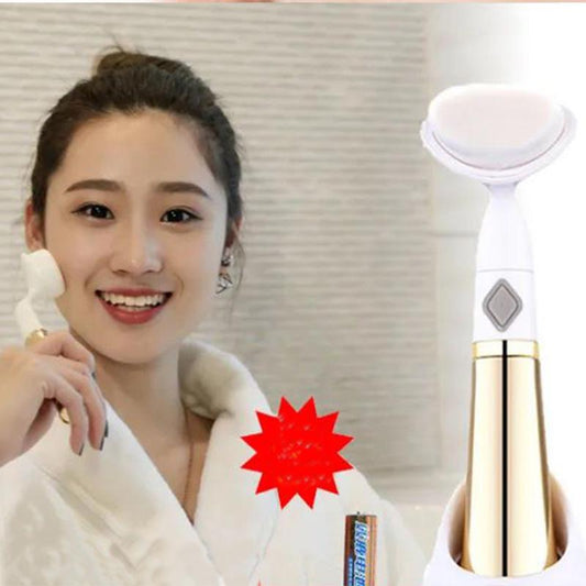 Electric Face Brush Cleansing Instrument Face Washing Instruments Pore Cleaner To Blackheads Exfoliating Cleansing Tools