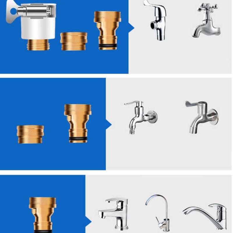 Household High Pressure Car Wash Hose Explosion-proof Hose Water Gun Set Gardening Watering Shower Tap Water Foam Washing