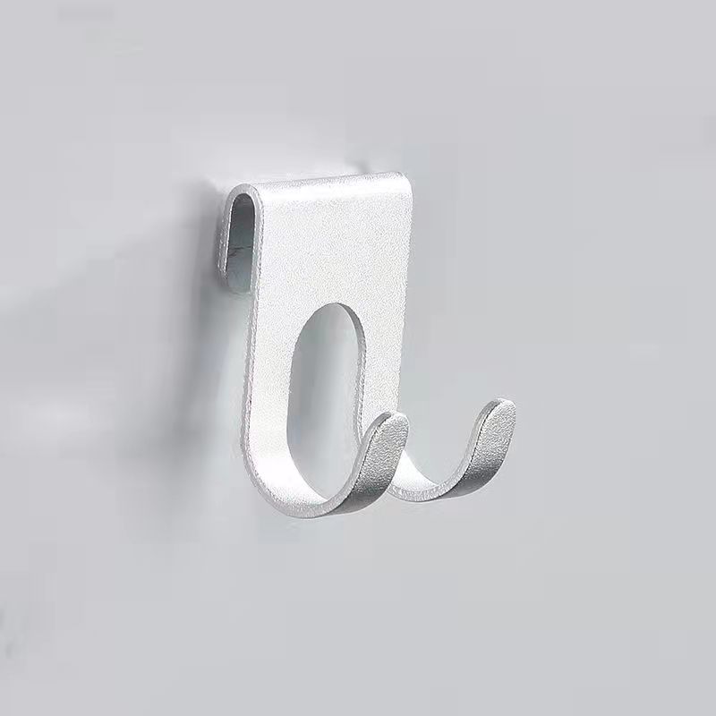 Double Hook Razor Hook Phone Plug Hook Bathroom Upside Down Wall Hanging Bathroom Double Hook Waterproof Seamless Hook Towel Hooks