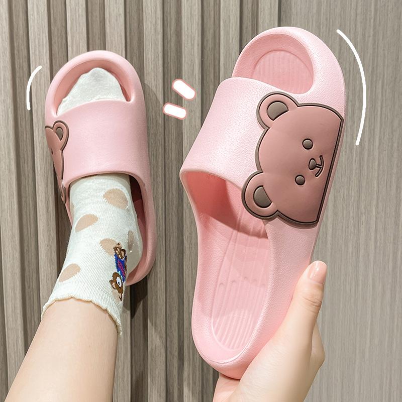 Thick-soled Slippers Women Summer Fashion Soft Sandals and Slippers To Increase Solid Color Men and Women Slippers Unisex