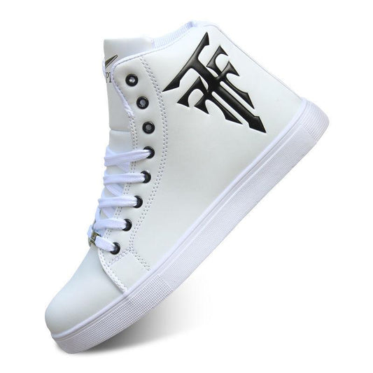 Summer Men's Korean Style High-top Shoes Trendy All-match Height-increasing Shoes Men's High-top Sneakers