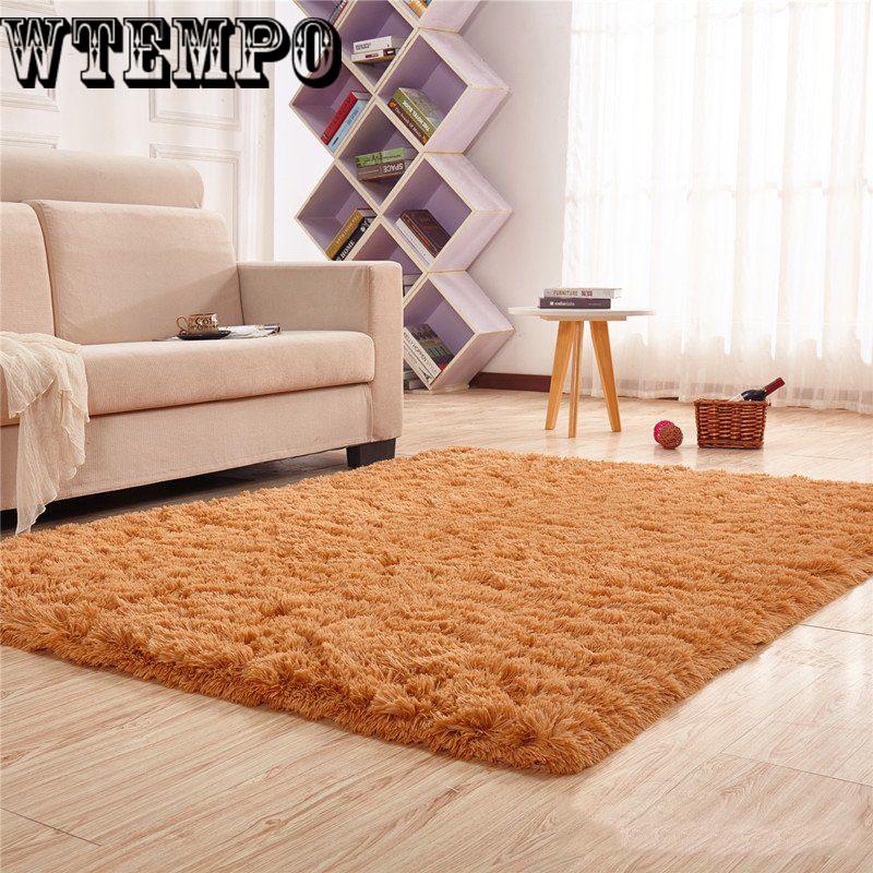 Plush rug mat sofa coffee table mat Nordic living room floor mat bedroom carpet room