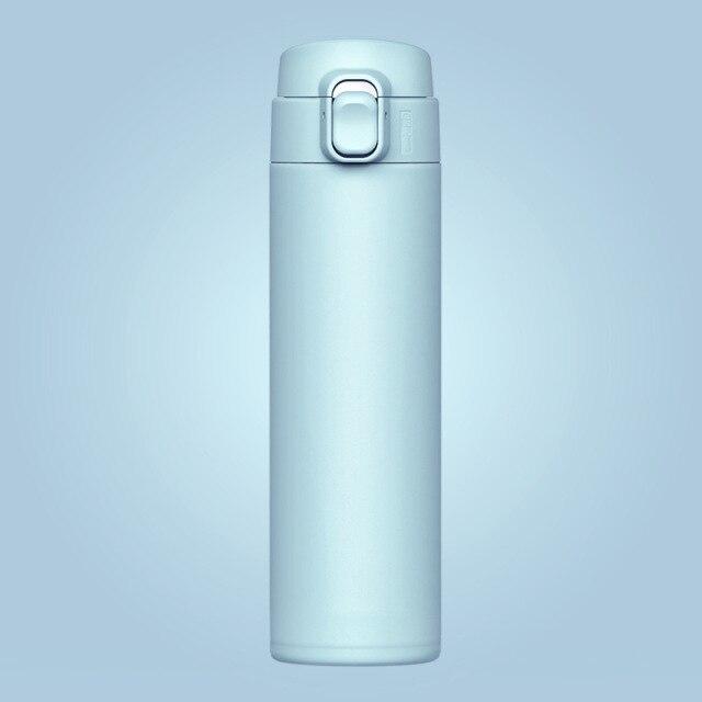 Insulated Water Bottle Stainless Steel Tumbler Korean Coffee Cup Travel Thermos Mug Water Jug Milk Juice Drink Bottle