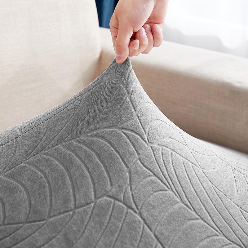 Waterproof Sofa Seat Cover Cushion Cover Thick Jacquard Solid Soft Stretch Sofa Slipcovers Funiture Protector Sofa Seat Sheet Furniture Protector