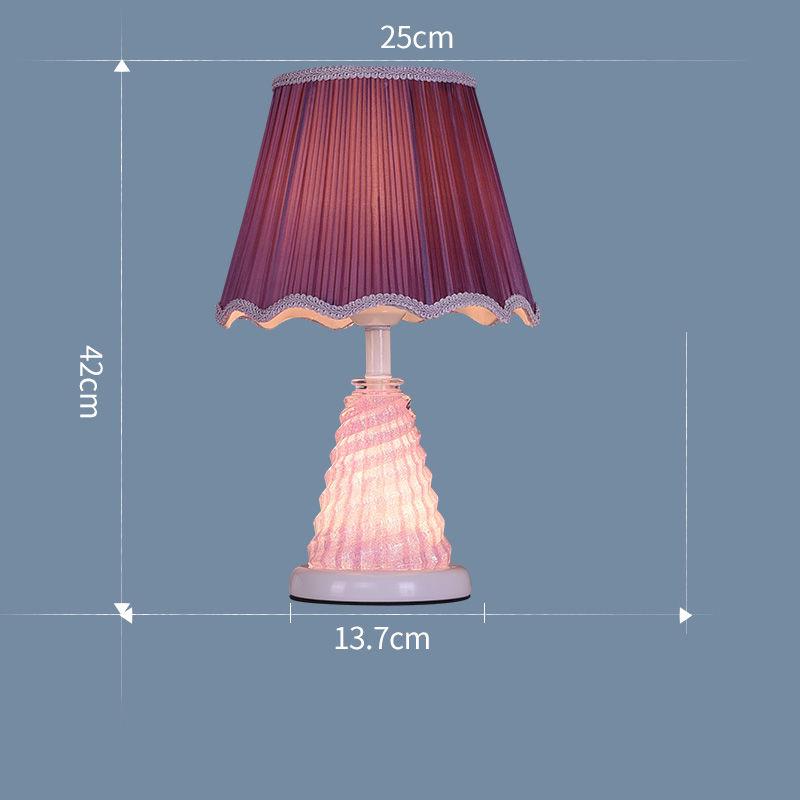 LED Table Lamps for Bedroom Fabric Bedside Lamp Table Lanterns Home Decoration Indoor Lighting