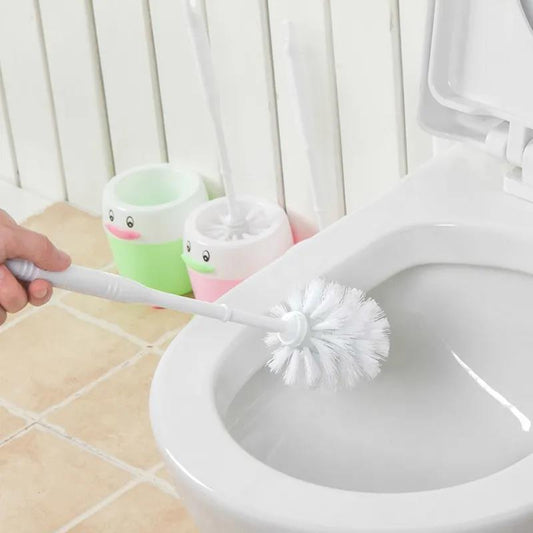 Household Toilet Brush Set Creative Free Punching Toilet Wash Toilet Brush New Long Handle No Dead Corner Cleaning Brush