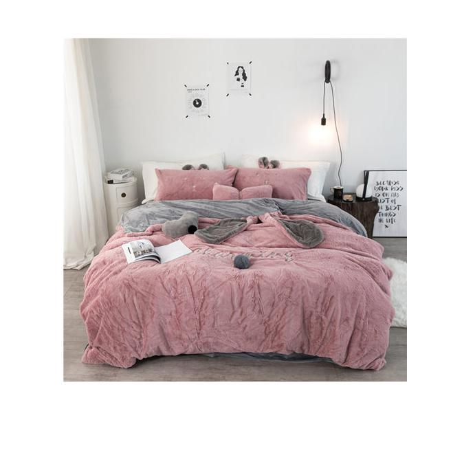 4pcs Cotton Girl Bedroom Style Quilt Cover Luxury Bedding Set Soft Fabric Bedding Set Queen/king Size Bedspread
