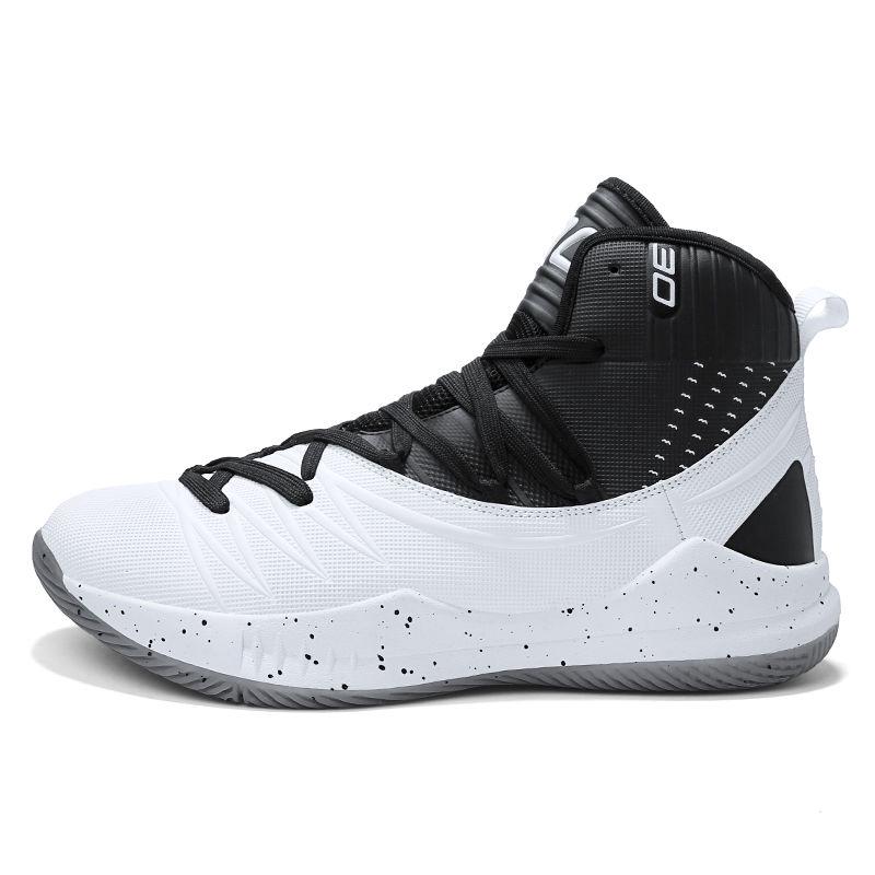 Men Shoes Breathable Anti-slip Wearable Basketball Sneakers Outdoor Sports Shoes