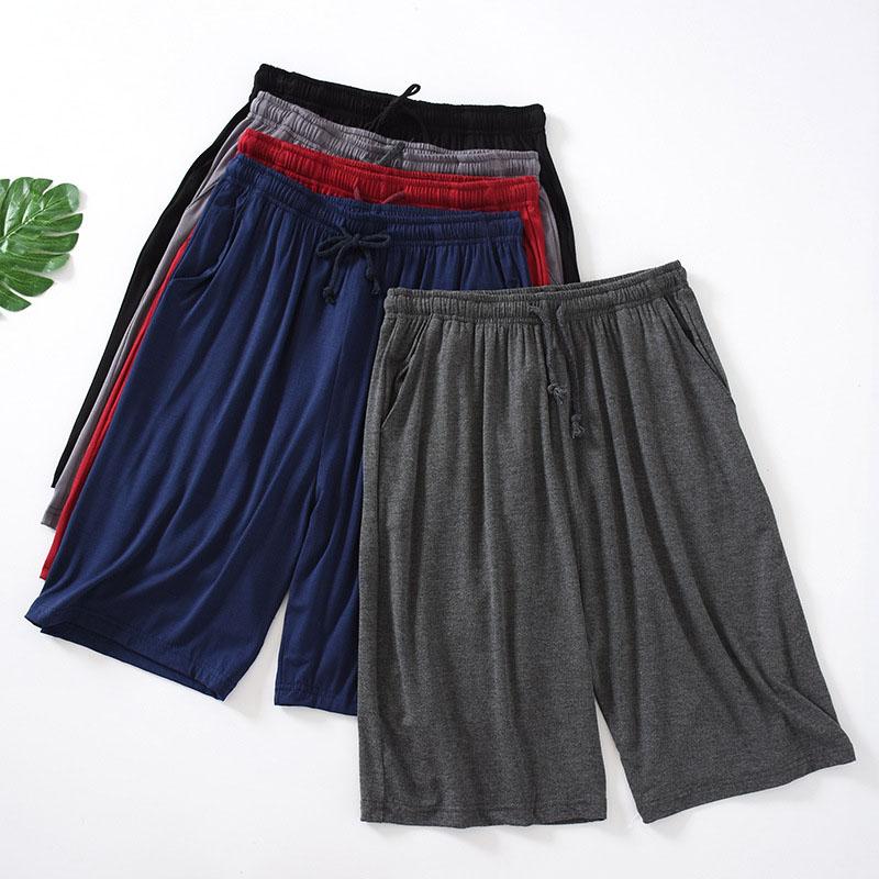 Summer Thin Modal Men's Five-point Pants Loose Plus Size Casual Home Shorts Comfortable Breathable Sports Shorts