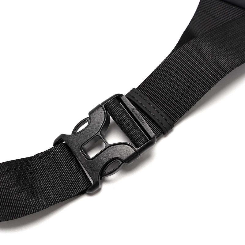 Chest Bag Men Black Large Capacity Multi-pocket Nylon Shoulder Bag Outdoor Sports Pockets
