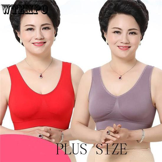 Womens Gym Running Top Padded Bra Athletic Vest Underwear Shockproof Strappy Sports ToP