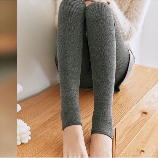 Leggings Vertical Strips Women Spring and Autumn Thread Outer Wear Thin Long Trousers Women Stepping Pantyhose