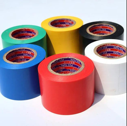 Electrician Waterproof Tape Pvc Large Roll Super Sticky Flame Retardant High Temperature Resistant Insulating Black Tape